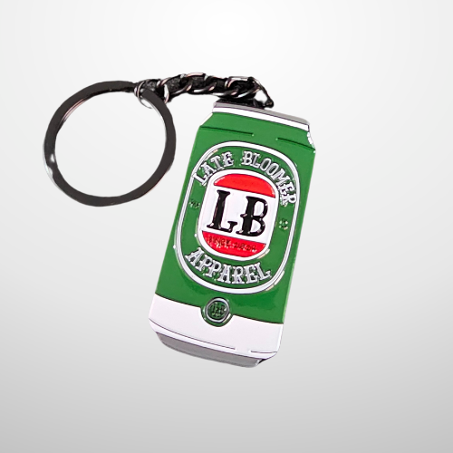 L.B Can Keychain